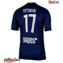 Camiseta Paris Saint-Germain Vitinha #17 Primera Equipación 2025-26 manga corta